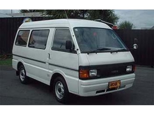 Характеристики грузового фургона Mazda Bongo 1.5 DX Full Wide Low (5 door) (02.1990 - 09.1996): фото, размеры, грузоподъемность, масса, скорость, двигатель, топливо, отзывы