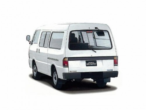 Характеристики цельнометаллического фургона Mazda Bongo Brawny 2.0 DX (05.1997 - 05.1999): фото, размеры, грузоподъемность, масса, скорость, двигатель, топливо, отзывы