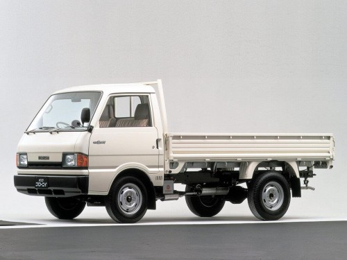 Характеристики бортового грузовика Mazda Bongo Brawny 1.8 Single Cab (09.1987 - 07.1990): фото, грузоподъемность, масса, скорость, двигатель, топливо, отзывы