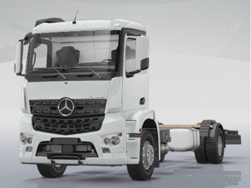 Характеристики тягача Mercedes-Benz Arocs 4x2 7.7 Powershift-12 4x2 Arocs 1824 L Air 5700 (01.2013 - н.в.): фото, размеры, грузоподъемность, масса, скорость, двигатель, топливо, отзывы