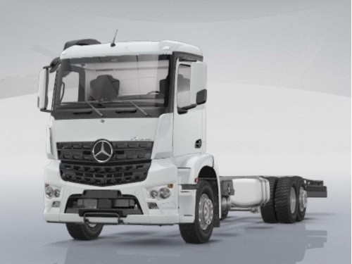 Характеристики тягача Mercedes-Benz Arocs 6x2 7.7 Powershift-12 6x2 Arocs 2540 L Air 5400 (01.2013 - н.в.): фото, размеры, грузоподъемность, масса, скорость, двигатель, топливо, отзывы