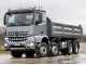 Характеристики бортового грузовика Mercedes-Benz Arocs 8x4 10.7 MT 8x4/4 Arocs 4136 K Leaf 5150 (01.2013 - н.в.): фото, грузоподъемность, масса, скорость, двигатель, топливо, отзывы