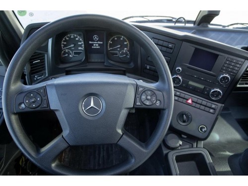 Характеристики бортового грузовика Mercedes-Benz Arocs 6x6 10.7 MT 6x6 Arocs 3333 AK Leaf 4500 (01.2013 - н.в.): фото, грузоподъемность, масса, скорость, двигатель, топливо, отзывы