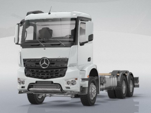 Характеристики тягача Mercedes-Benz Arocs 6x6 10.7 MT 6x6 Arocs 3351 A Leaf 4200 (01.2013 - н.в.): фото, размеры, грузоподъемность, масса, скорость, двигатель, топливо, отзывы