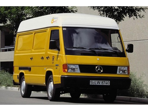 Характеристики цельнометаллического фургона Mercedes-Benz MB100 2.0D MT L1H1 (06.1991 - 02.1996): фото, размеры, грузоподъемность, масса, скорость, двигатель, топливо, отзывы