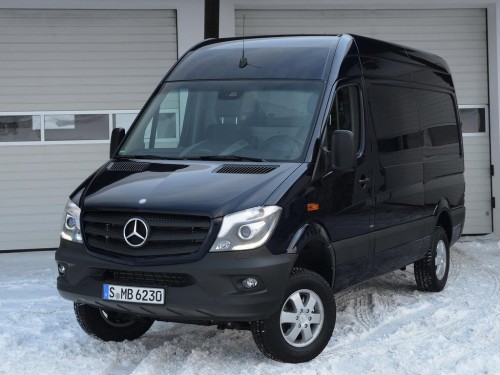 Характеристики грузового фургона Mercedes-Benz Sprinter 210 BlueTEC RWD AT L1H1 3т. (03.2013 - 01.2018): фото, размеры, грузоподъемность, масса, скорость, двигатель, топливо, отзывы