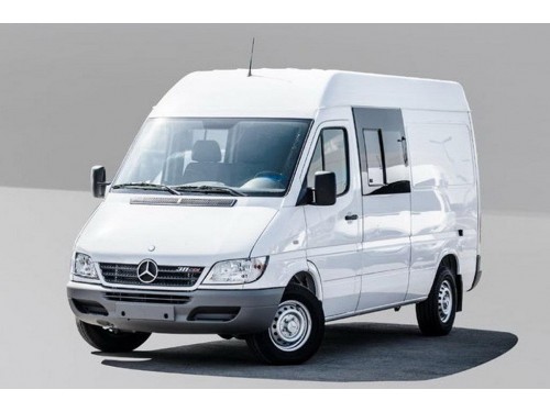 Характеристики грузового фургона Mercedes-Benz Sprinter Classic 311 CDI RWD MT L1 3.5т. Mixto Type 1 (6+1) (07.2013 - 07.2018): фото, размеры, грузоподъемность, масса, скорость, двигатель, топливо, отзывы