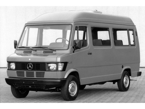 Характеристики автобуса Mercedes-Benz T1 207 D AT L1H1 (08.1977 - 10.1985): фото, места, схема, вместимость, скорость, двигатель, топливо, масса, отзывы