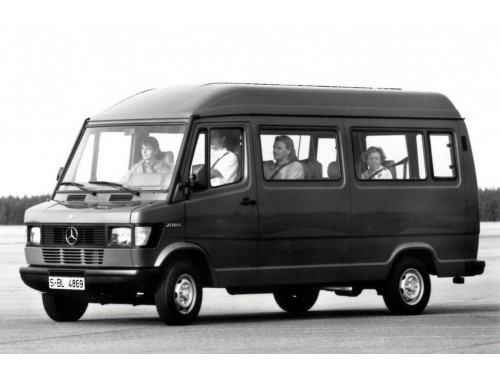 Характеристики автобуса Mercedes-Benz T1 210 MT L2H2 (06.1982 - 04.1989): фото, места, схема, вместимость, скорость, двигатель, топливо, масса, отзывы