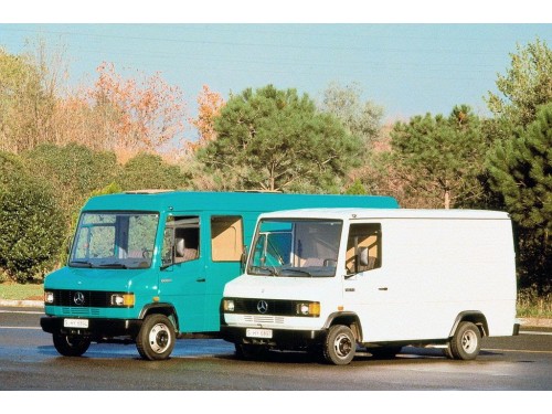Характеристики грузового фургона Mercedes-Benz T2 2.3 MT L 508 D L2H2 4.6t (02.1989 - 12.1996): фото, размеры, грузоподъемность, масса, скорость, двигатель, топливо, отзывы