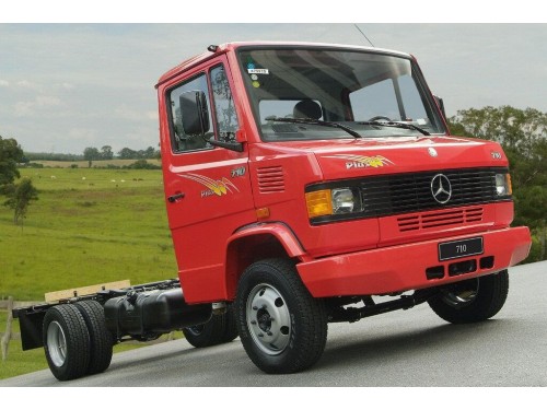 Характеристики тягача Mercedes-Benz T2 2.4 MT 507D L1 4.0t (06.1986 - 01.1989): фото, размеры, грузоподъемность, масса, скорость, двигатель, топливо, отзывы