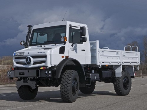 Характеристики бортового грузовика Mercedes-Benz Unimog 5.1 SAT U4023 (05.2013 - н.в.): фото, грузоподъемность, масса, скорость, двигатель, топливо, отзывы