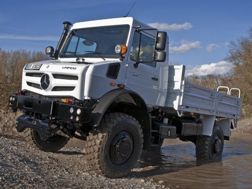 Характеристики бортового грузовика Mercedes-Benz Unimog 5.1 SAT U5023 (05.2013 - н.в.): фото, грузоподъемность, масса, скорость, двигатель, топливо, отзывы