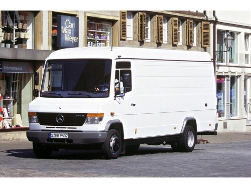 Характеристики грузового фургона Mercedes-Benz Vario 512D MT RWD L2H1 4.8т (07.1996 - 09.2001): фото, размеры, грузоподъемность, масса, скорость, двигатель, топливо, отзывы