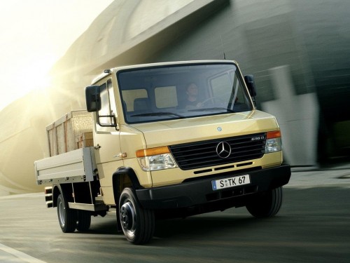 Характеристики грузового автомобиля Mercedes-Benz Vario 512D MT RWD L1 Crewcab 4.8т (07.1996 - 09.2001): фото, грузоподъемность, масса, скорость, двигатель, топливо, отзывы