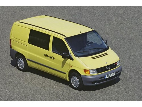 Характеристики грузового фургона Mercedes-Benz Vito 108 CDI MT фургон (07.1999 - 07.2003): фото, размеры, грузоподъемность, масса, скорость, двигатель, топливо, отзывы