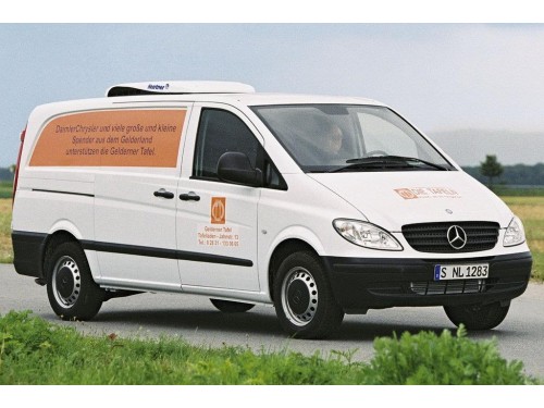 Характеристики грузового фургона Mercedes-Benz Vito 109 CDI MT L1H1 (08.2003 - 02.2010): фото, размеры, грузоподъемность, масса, скорость, двигатель, топливо, отзывы