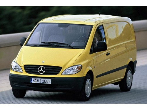 Характеристики грузового фургона Mercedes-Benz Vito 109 CDI MT L1H1 (08.2003 - 02.2010): фото, размеры, грузоподъемность, масса, скорость, двигатель, топливо, отзывы