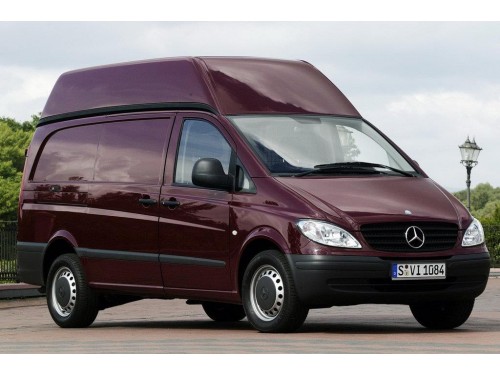 Характеристики грузового фургона Mercedes-Benz Vito 115 CDI MT L1H1 (08.2003 - 02.2010): фото, размеры, грузоподъемность, масса, скорость, двигатель, топливо, отзывы