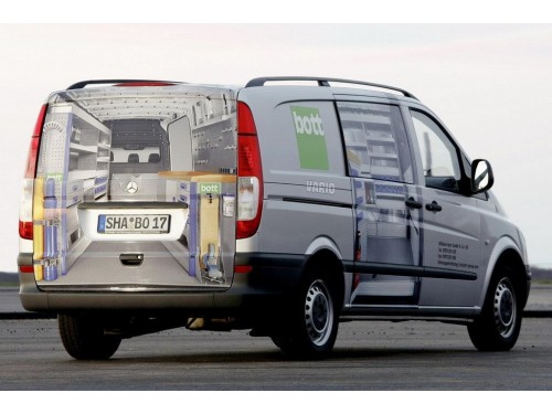 Характеристики грузового фургона Mercedes-Benz Vito 115 CDI MT L1H1 (08.2003 - 02.2010): фото, размеры, грузоподъемность, масса, скорость, двигатель, топливо, отзывы