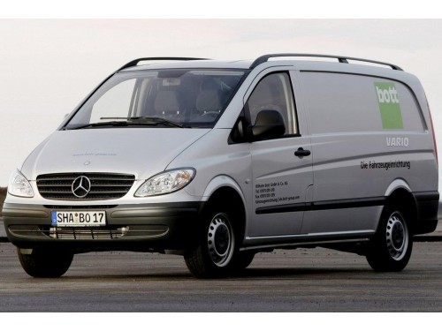 Характеристики грузового фургона Mercedes-Benz Vito 115 CDI MT L2H1 Mixto (08.2003 - 02.2010): фото, размеры, грузоподъемность, масса, скорость, двигатель, топливо, отзывы