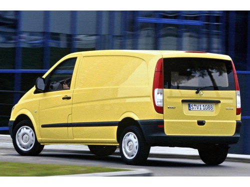 Характеристики грузового фургона Mercedes-Benz Vito 115 CDI MT L2H1 Mixto (08.2003 - 02.2010): фото, размеры, грузоподъемность, масса, скорость, двигатель, топливо, отзывы