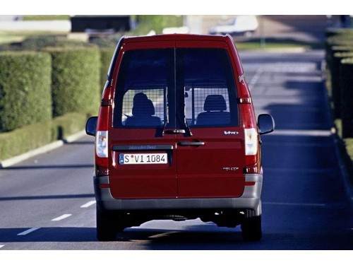 Характеристики грузового фургона Mercedes-Benz Vito 115 CDI MT L2H1 фургон (08.2003 - 02.2010): фото, размеры, грузоподъемность, масса, скорость, двигатель, топливо, отзывы
