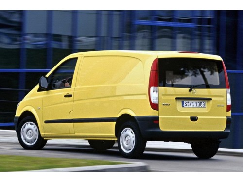 Характеристики грузового фургона Mercedes-Benz Vito 115 CDI MT L2H1 фургон (08.2003 - 02.2010): фото, размеры, грузоподъемность, масса, скорость, двигатель, топливо, отзывы