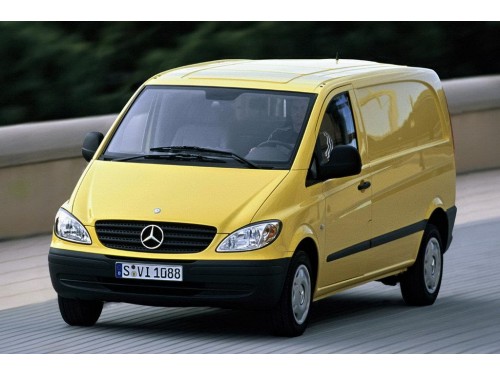 Характеристики грузового фургона Mercedes-Benz Vito 109 CDI MT L1H1 Mixto (08.2003 - 04.2007): фото, размеры, грузоподъемность, масса, скорость, двигатель, топливо, отзывы