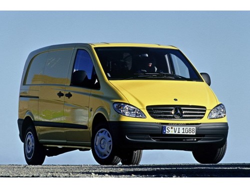 Характеристики грузового фургона Mercedes-Benz Vito 109 CDI MT L1H1 Mixto (08.2003 - 04.2007): фото, размеры, грузоподъемность, масса, скорость, двигатель, топливо, отзывы