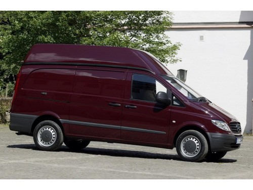 Характеристики грузового фургона Mercedes-Benz Vito 109 CDI MT L1H1 Mixto (08.2003 - 04.2007): фото, размеры, грузоподъемность, масса, скорость, двигатель, топливо, отзывы