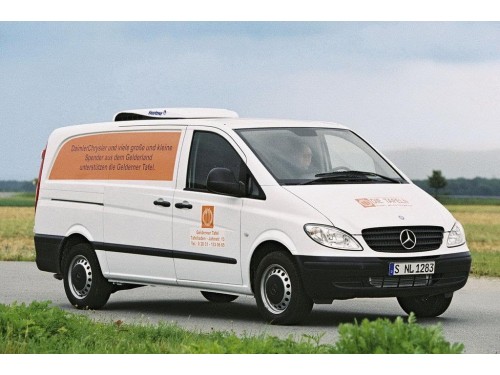 Характеристики грузового фургона Mercedes-Benz Vito 115 CDI MT L1H1 Mixto (08.2003 - 02.2010): фото, размеры, грузоподъемность, масса, скорость, двигатель, топливо, отзывы