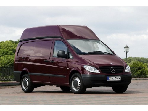 Характеристики грузового фургона Mercedes-Benz Vito 115 CDI MT L2H1 Mixto (08.2003 - 02.2010): фото, размеры, грузоподъемность, масса, скорость, двигатель, топливо, отзывы