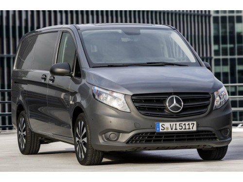 Характеристики цельнометаллического фургона Mercedes-Benz Vito 109 CDI MT L1 (07.2020 - 09.2020): фото, размеры, грузоподъемность, масса, скорость, двигатель, топливо, отзывы