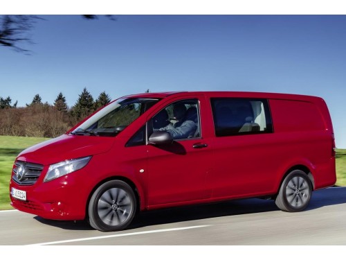 Характеристики цельнометаллического фургона Mercedes-Benz Vito 109 CDI MT L1 (07.2020 - 09.2020): фото, размеры, грузоподъемность, масса, скорость, двигатель, топливо, отзывы