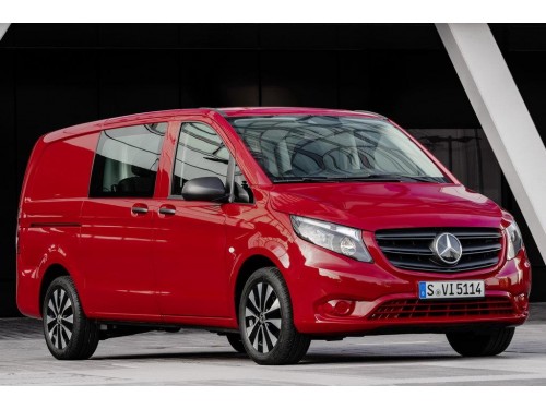 Характеристики цельнометаллического фургона Mercedes-Benz Vito 109 CDI MT L2 (07.2020 - 09.2020): фото, размеры, грузоподъемность, масса, скорость, двигатель, топливо, отзывы