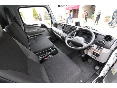 Характеристики бортового грузовика Mitsubishi Fuso Canter 3.0 Double Cab Standard Cab Standard Roof Long Body Full Low Floor 1.5t Standard (11.2020 - н.в.): фото, грузоподъемность, масса, скорость, двигатель, топливо, отзывы
