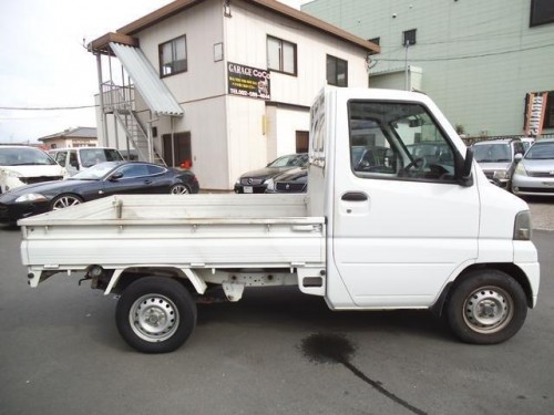 Характеристики грузового фургона Mitsubishi Minicab 660 easy floor dump (11.2000 - 12.2001): фото, размеры, грузоподъемность, масса, скорость, двигатель, топливо, отзывы