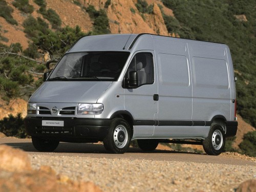 Характеристики грузового фургона Nissan Interstar 2.5 dCi MT Cargo Van L1H2 3.3t (02.2002 - 08.2003): фото, размеры, грузоподъемность, масса, скорость, двигатель, топливо, отзывы