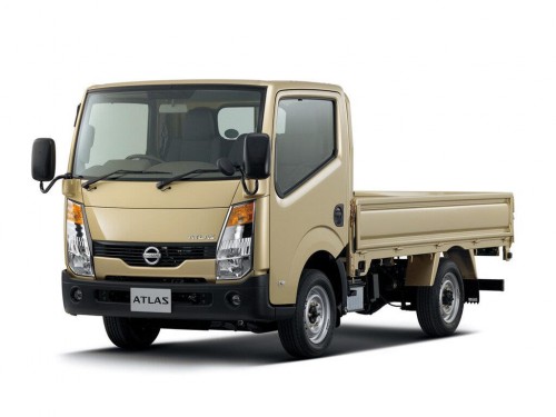 Характеристики бортового грузовика Nissan Atlas 3.0DT Double Cab Long Body Full Super Low 1.75t (03.2012 - 03.2015): фото, грузоподъемность, масса, скорость, двигатель, топливо, отзывы