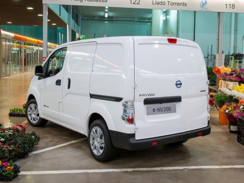 Характеристики грузового фургона Nissan e-NV200 40 kWh Van (01.2018 - н.в.): фото, размеры, грузоподъемность, масса, скорость, двигатель, топливо, отзывы