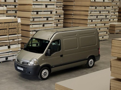 Характеристики грузового фургона Nissan Interstar 2.5 dCi MT Cargo Van L2H2 3.5t Pro Comfort (02.2007 - 02.2010): фото, размеры, грузоподъемность, масса, скорость, двигатель, топливо, отзывы
