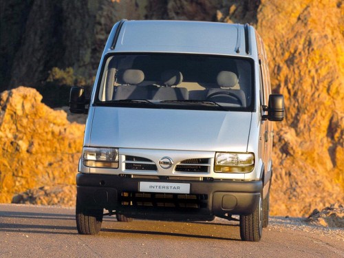 Характеристики грузового фургона Nissan Interstar 2.5 dCi MT Cargo Van L1H1 2.8t (02.2002 - 08.2003): фото, размеры, грузоподъемность, масса, скорость, двигатель, топливо, отзывы