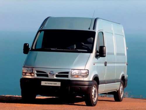 Характеристики грузового фургона Nissan Interstar 2.5 dCi MT Cargo Van L1H1 2.8t (02.2002 - 08.2003): фото, размеры, грузоподъемность, масса, скорость, двигатель, топливо, отзывы