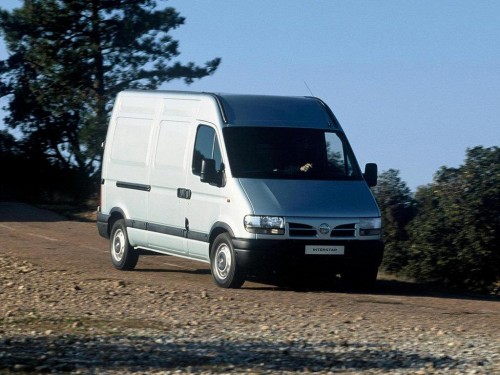 Характеристики грузового фургона Nissan Interstar 2.5 dCi MT Cargo Van L1H1 2.8t (02.2002 - 08.2003): фото, размеры, грузоподъемность, масса, скорость, двигатель, топливо, отзывы