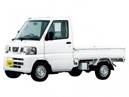 Характеристики бортового грузовика Nissan NT100 Clipper 660 DX 4WD (01.2012 - 11.2013): фото, грузоподъемность, масса, скорость, двигатель, топливо, отзывы