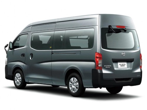 Характеристики минивэна Nissan NV350 Caravan Van 2.0 DX Long Body (4 door 3 seat) (07.2017 - 09.2021): фото, места, вместимость, скорость, двигатель, топливо, отзывы