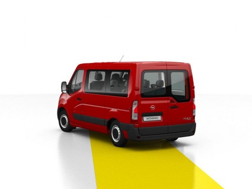 Характеристики минивэна Opel Movano 2.3 Turbo MT Kombi L2H2 3.5t (10.2019 - н.в.): фото, места, вместимость, скорость, двигатель, топливо, отзывы