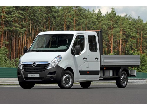 Характеристики грузового автомобиля Opel Movano 2.3 CDTI MT Single Cab L4H1 4.5t (02.2010 - 10.2014): фото, грузоподъемность, масса, скорость, двигатель, топливо, отзывы