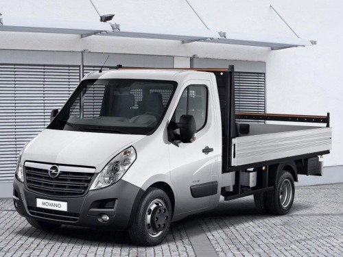 Характеристики грузового автомобиля Opel Movano 2.3 CDTI MT Single Cab L4H1 4.5t (01.2013 - 05.2016): фото, грузоподъемность, масса, скорость, двигатель, топливо, отзывы